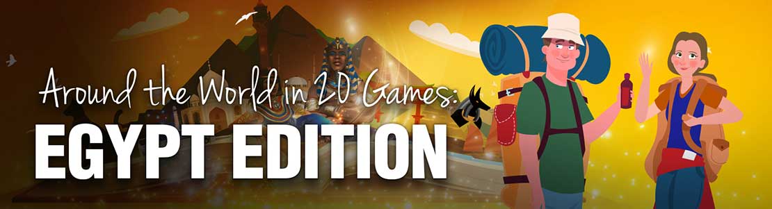 Visit ancient Egypt with Cleopatra's Pyramid and Ramesses Riches Slots at Red Stag Casino