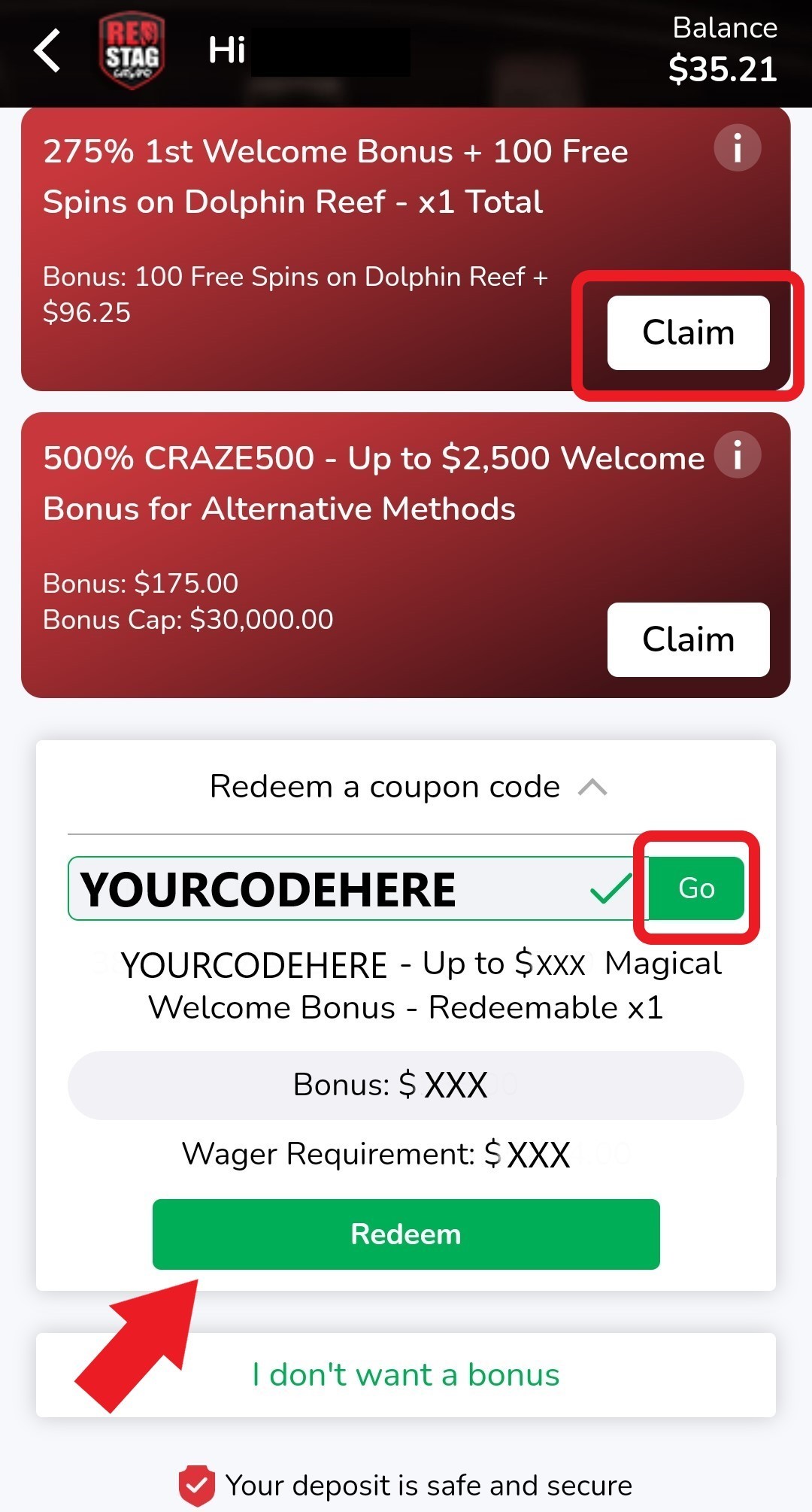 screenshot claim